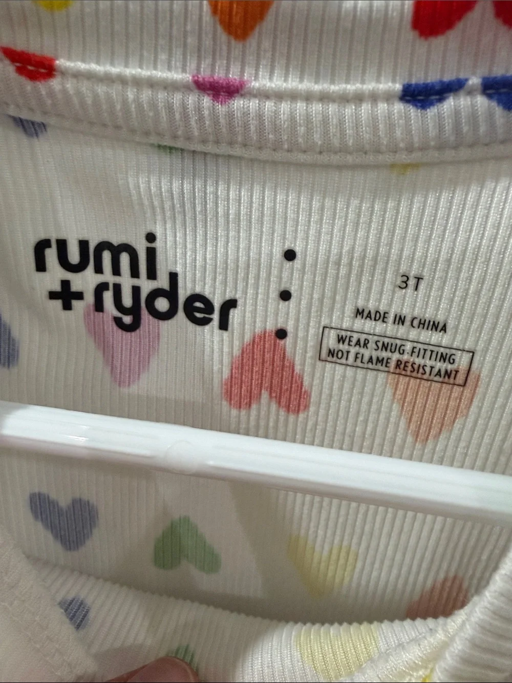 Rumi + Ryder bright white